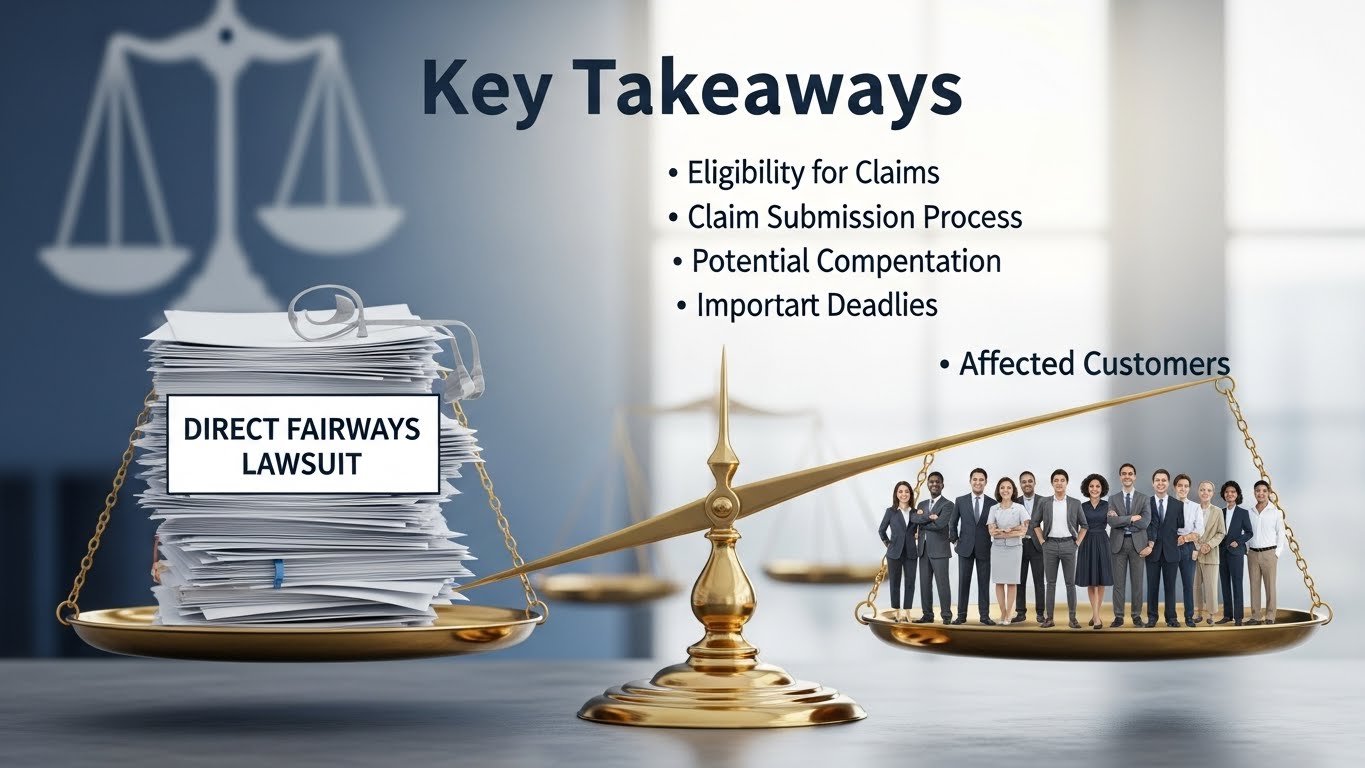 Direct Fairways Lawsuit: Key Takeaways for Affected Customers