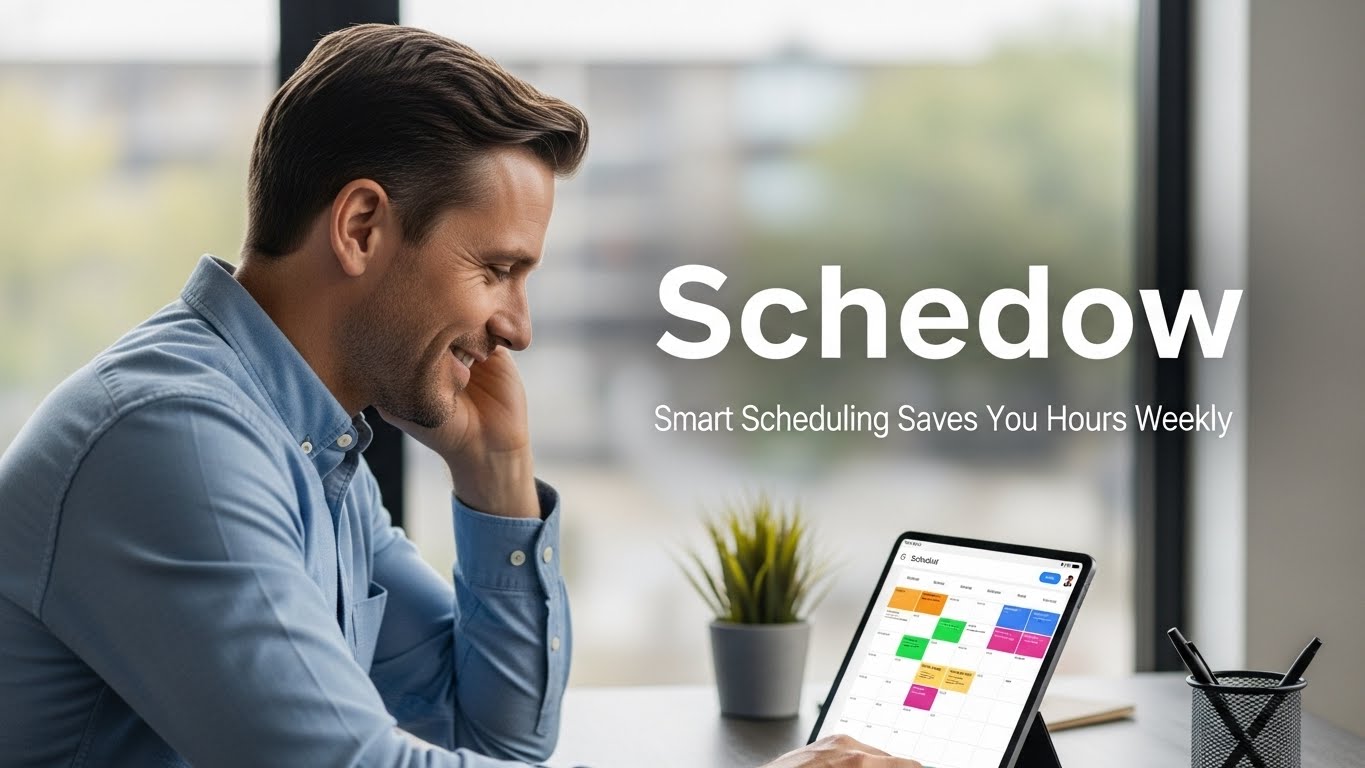 What is Schedow? How Smart Scheduling Saves You Hours Weekly