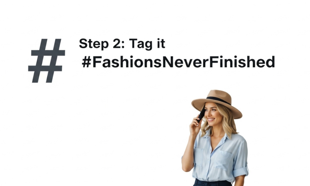 fashion's never finished gif social experiment