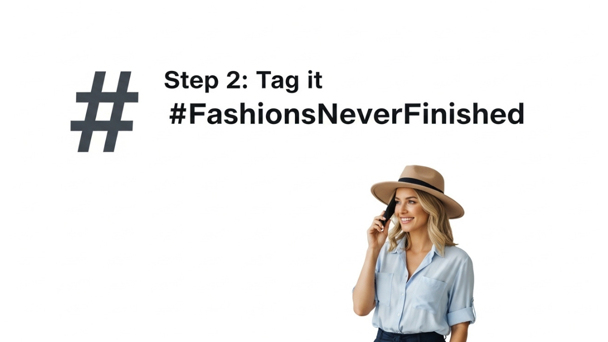fashion's never finished gif social experiment