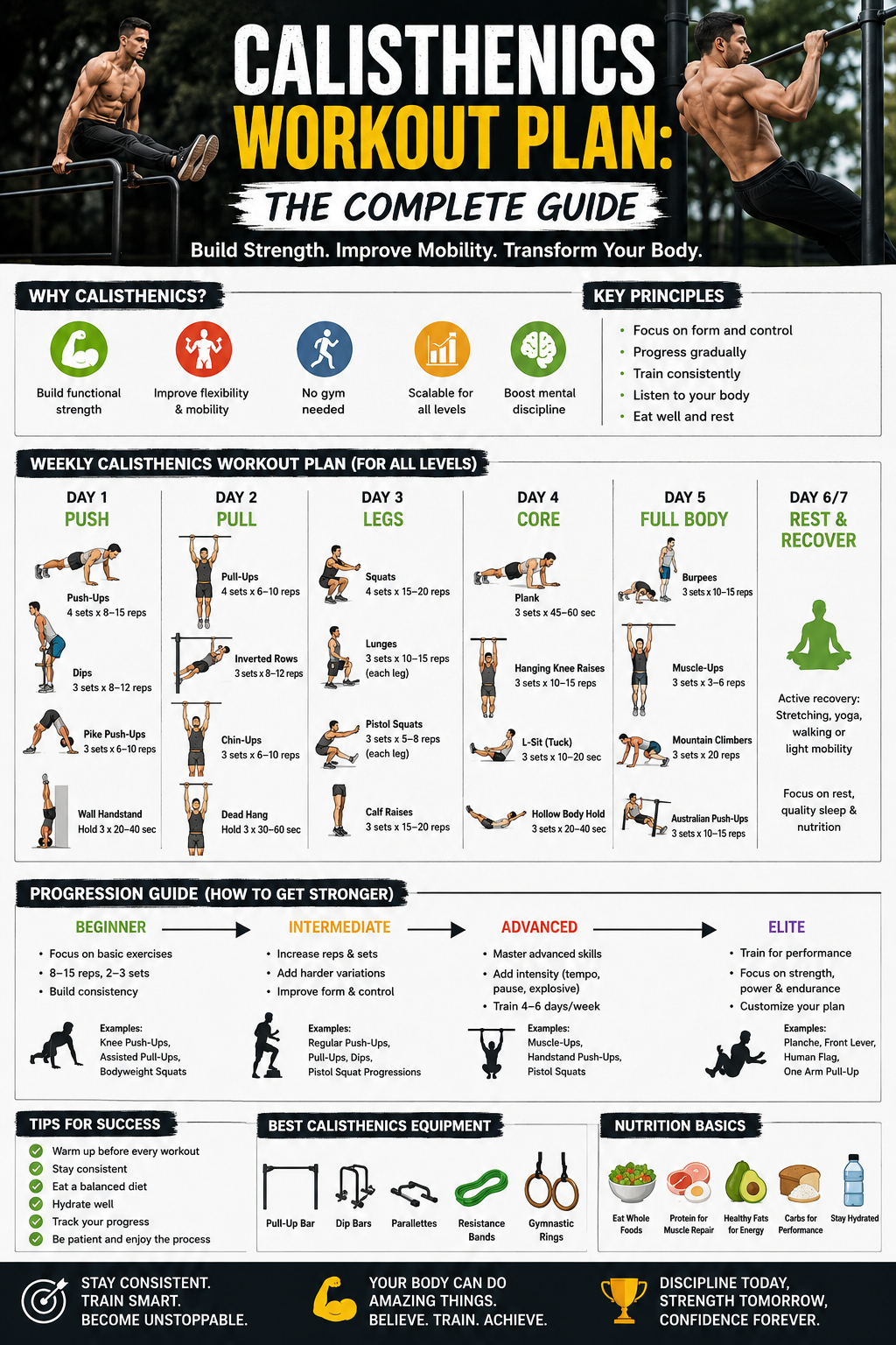 Calisthenics Workout Plan