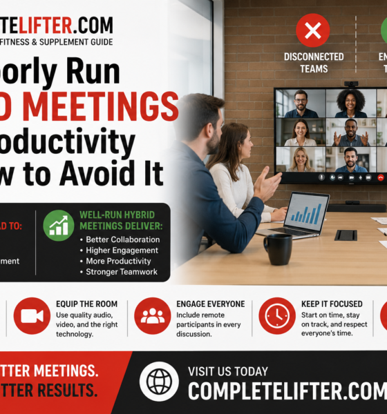 How Poorly Run Hybrid Meetings Hurt Productivity and How to Avoid It