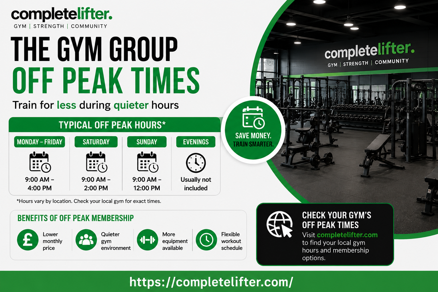 the gym group off peak times​