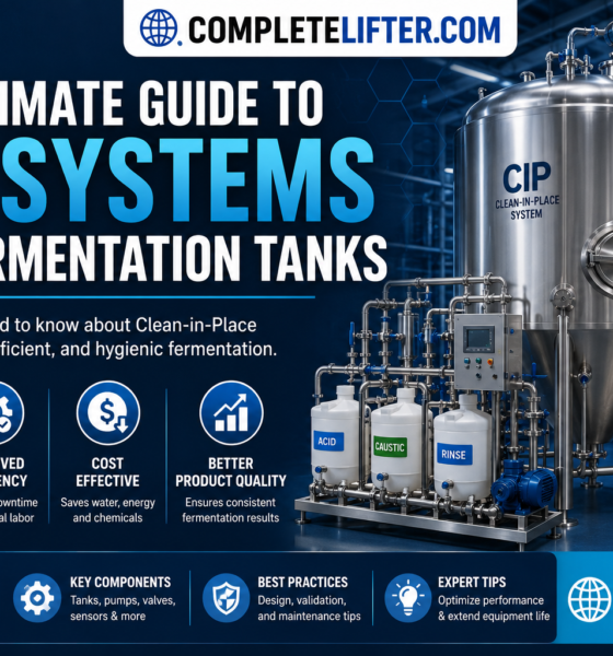 The Ultimate Guide to CIP Systems for Fermentation Tanks